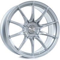 Bola FLB Alloy Wheels In Crystal Silver Set Of 4 - 18x8.5 Inch ET25 5x120 PCD 76mm Centre Bore Crystal Silver, Silver