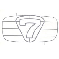 Caterham 7 Nose Cone Grill With `7` Logo