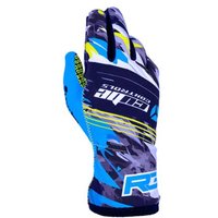 Cube Controls RG+ Gloves - Blue, Size Small