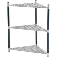 Champion Aluminium Corner Shelving