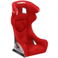 Cobra Sebring Pro Ultralite Carbon Seat - Standard Size Red, Red