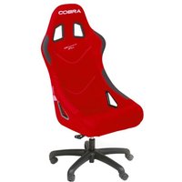Cobra Monaco Sport Racing Office Chair - Red, Red