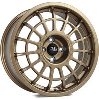 Compomotive TH2 Alloy Wheels In Satin Bronze Set Of 4 - 18x8 Inch ET35 4X108 PCD 63.5mm Centre Bore Satin Bronze, Bronze