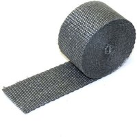 Design Engineering Exhaust Wrap - Black 2 Inch Wide - 15 Feet Roll, Black