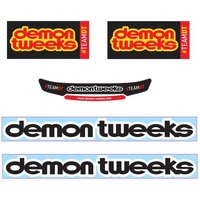 Demon Tweeks Single Seater Sticker Pack - Black