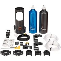 Dimension 3D Carbon Motorsport Drink System - 2 Driver KitBlue/ Black Bottle