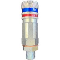 Paoli Heavy Duty Quick Release Air Couplings - Female End With 3/8" BSP Male Thread