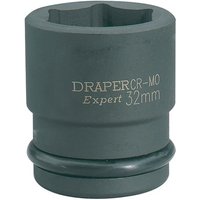 "Draper Expert 3/4" Square Drive Hi-Torq 6 Point Impact Socket - 419-MM" - 18mm