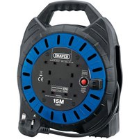 Draper 230V Four Socket Cable Reel (15M) - DCR1510D