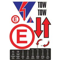 Demon Tweeks Decal Sheet - White, White