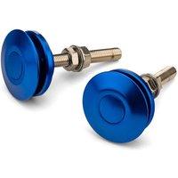 Pitking Products Heavy Duty Quick Release Bonnet Pins - Push Button Release - Colour: Blue, Blue