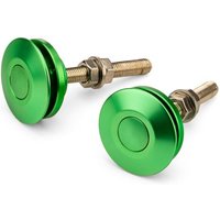 Pitking Products Heavy Duty Quick Release Bonnet Pins - Push Button Release - Colour: Green, Green