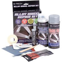 E-Tech Engineering Alloy Wheel Repair Kit - Motosport Black