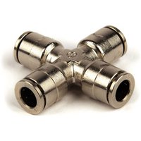 FEV Metal 4 Way Connector For 8mm Alloy Tubing - 8mm