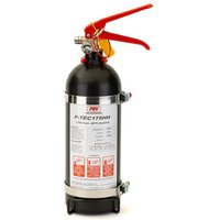 FEV 1.75 Litre F-TEC Foam Hand Held Fire Extinguisher - Colour: Matt Black, Mount Type: Steel Wire Bracket With 2 x Straps