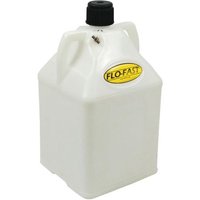 Flo-Fast Fuel Jug - 15 Gallon In White, White