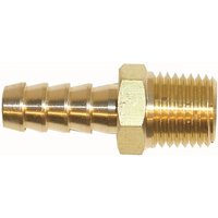 Sytec Straight Union NPT - Push On - 1/8 NPT - 8mm Bore Pipe, Gold