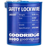 Goodridge Stainless Steel Lockwire - 0.81mm
