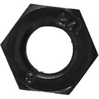 Goodridge Bulkhead Fitting Locknut - 8 JIC (3/4x16), Black, Anodised Aluminium, Black