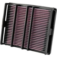 K&N Filters Performance Replacement Element - Rectangular Panel - LxWxH - 243x206x33mm