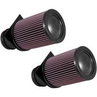 K&N Filters Performance Replacement Element - Cylindrical Filter Pair