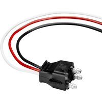 KC HiLiTES Fitting Accessories For Oval LED Auxiliary Lights - 3 Wire Plug
