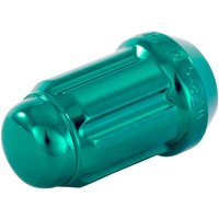 Performance Wheels Coloured Tuner Style Wheel Nut - M12 x 1.25, Green