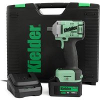 "Kielder 18V 1/2" Sq Drive 400Nm Ultra Compact Impact Wrench" - Bare Unit And 1 x 4.0Ah Li-ion Battery