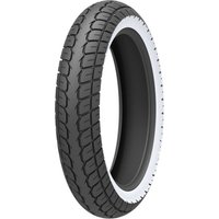 Kenda K418 Whitewall Scooter Tyre - 110/70 12 (47P) TL - Front / Rear
