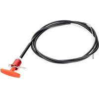 Lifeline Locking T Handle Pull Cable - 12 ft long