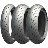 Michelin Power 5 Motorcycle Triple Tyre Package - 120/70 ZR17 (58W) - 180/55 ZR17 (73W) x 2