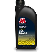 Millers Oils CSS Nanodrive 20W60 Semi-Synthetic Motorsport Engine Oil - 1 Litre