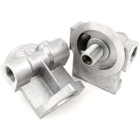 Mocal Remote Filter Head - In Line Ports - Takes 3/4 UNF Filter 1/2 BSP Ports