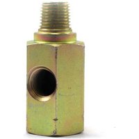 Mocal T Piece For Oil Take Off - M10 x 1.0 Male To M10 x 1.0 Female - 1/8 NPT Takeoff