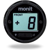 Monit Brake Bias Adjuster Dial - Black, Bulkhead Mount