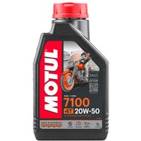 Motul 7100 Fully Synthetic Motorcycle Engine Oil - 1 Ltr 20W50