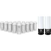 Mishimoto Aluminium 20 Piece Locking Lug Nut Set - M12x1.25mm - Silver, Silver