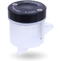 Oberon Motorcycle Brake Reservoir Cap - Black, Black