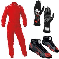 OMP Sport Racewear Package - Colour: Red, Red