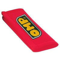 OMP 3 Inch Wide Harness Pads - Red, Red