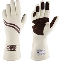 Dijon Race Gloves - Colour: Cream / , Size: