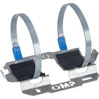 OMP Extinguisher Mounting Bracket With Straps - 130mm Diameter