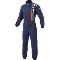 OMP Classic Race Suit - 62, Navy Blue