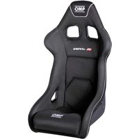 OMP ARS-R Fibreglass Seat - Black, Black