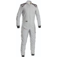 OMP One-Evo Air Race Suit - Silver, 50