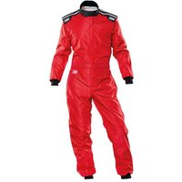 OMP KS-4 Kart Suit - Colour: Red, Size: 140cm