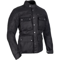 Oxford Sterling Dry2Dry Wax Cotton Motorcycle Jacket - 5X-Large - Black, Black
