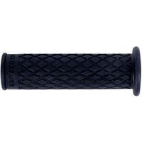 Oxford Retro Handlebar Grips - Black, Black