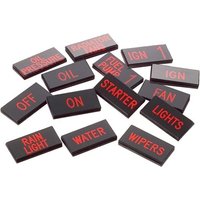 Demon Tweeks Dash Board Marker Badge - Lights