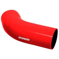 Pro Hoses Turbo To Crossover Hose In Red - Red, Red
